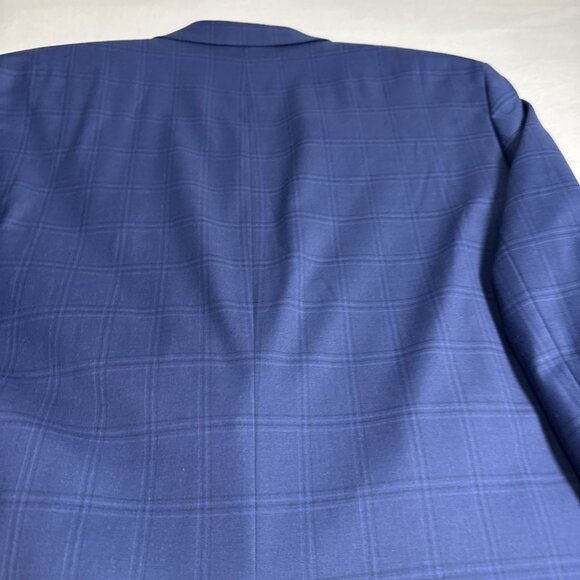 Lauren Ralph Lauren Blazer Men's 46R "Blue" Checks Pattern - Picture 10 of 11